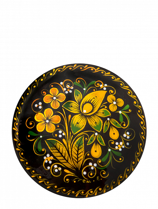 Бижутерия с миниатюрой. Брошь 30 мм.