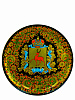 Тарелка-панно 500х20 с гербом Н.Новгорода