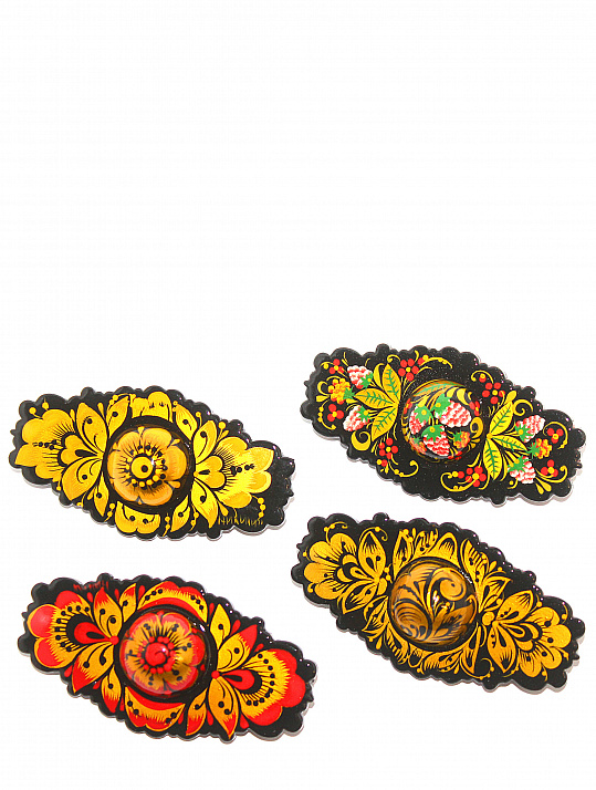 Бижутерия с миниатюрой. Брошь