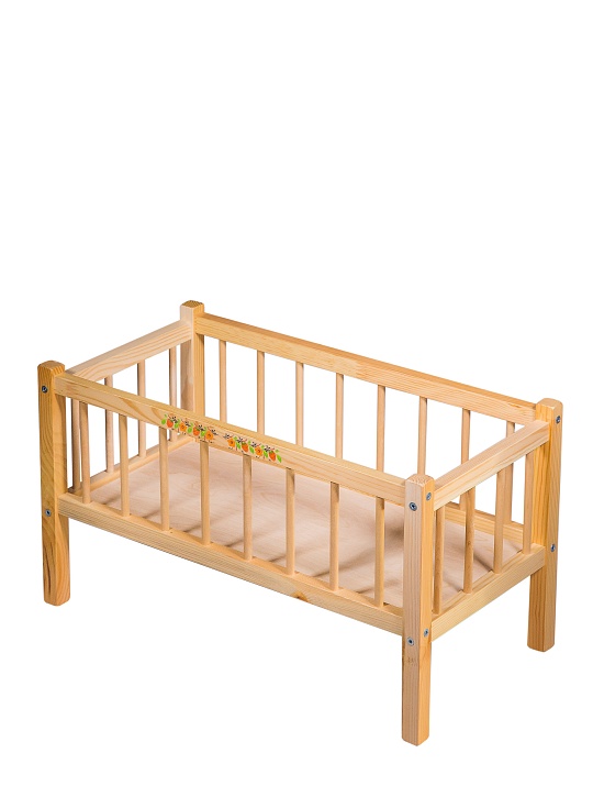Кроватка для кукол "Сонечка" 580х360х330